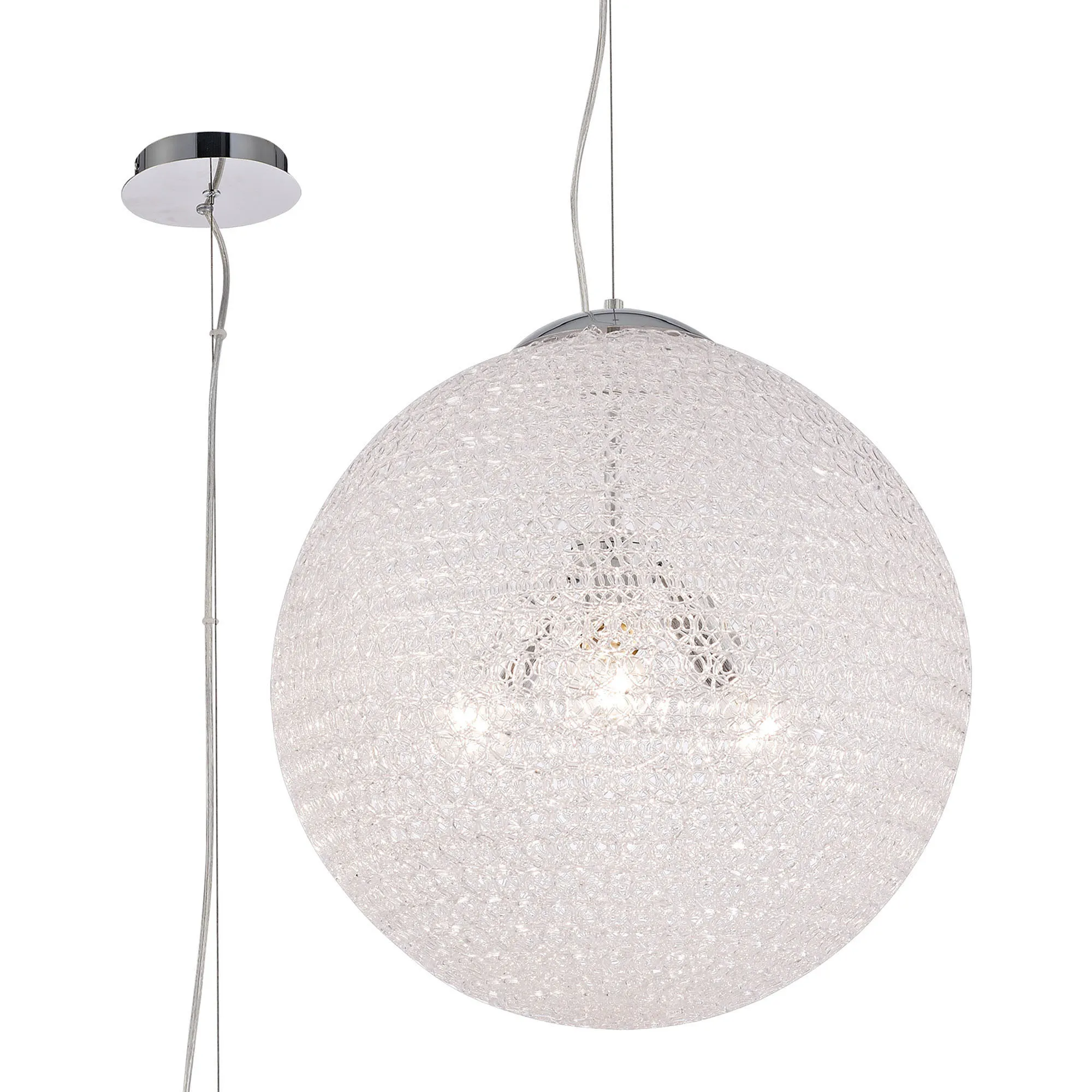 M5710  Bola Pendant 50cm Round 3 Light